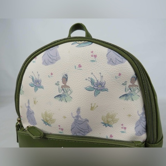 Disney Danielle Nicole Princess Tiana Faux Leather Backpack - Picture 3 of 9